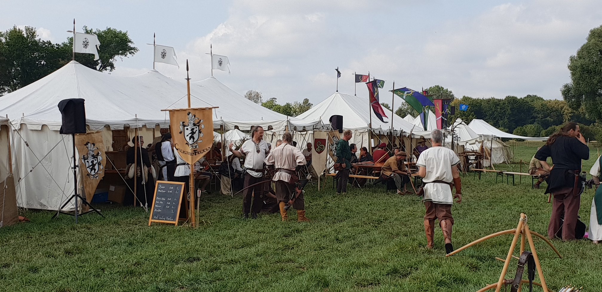 Gräfliches Langbogenturnier in Suhr 2018 - Schützen